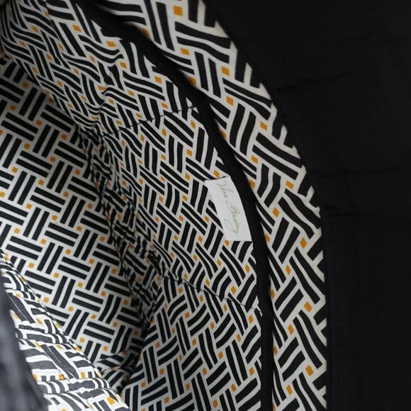 Vera Bradley Classic Black Tote - Picture 9 of 14